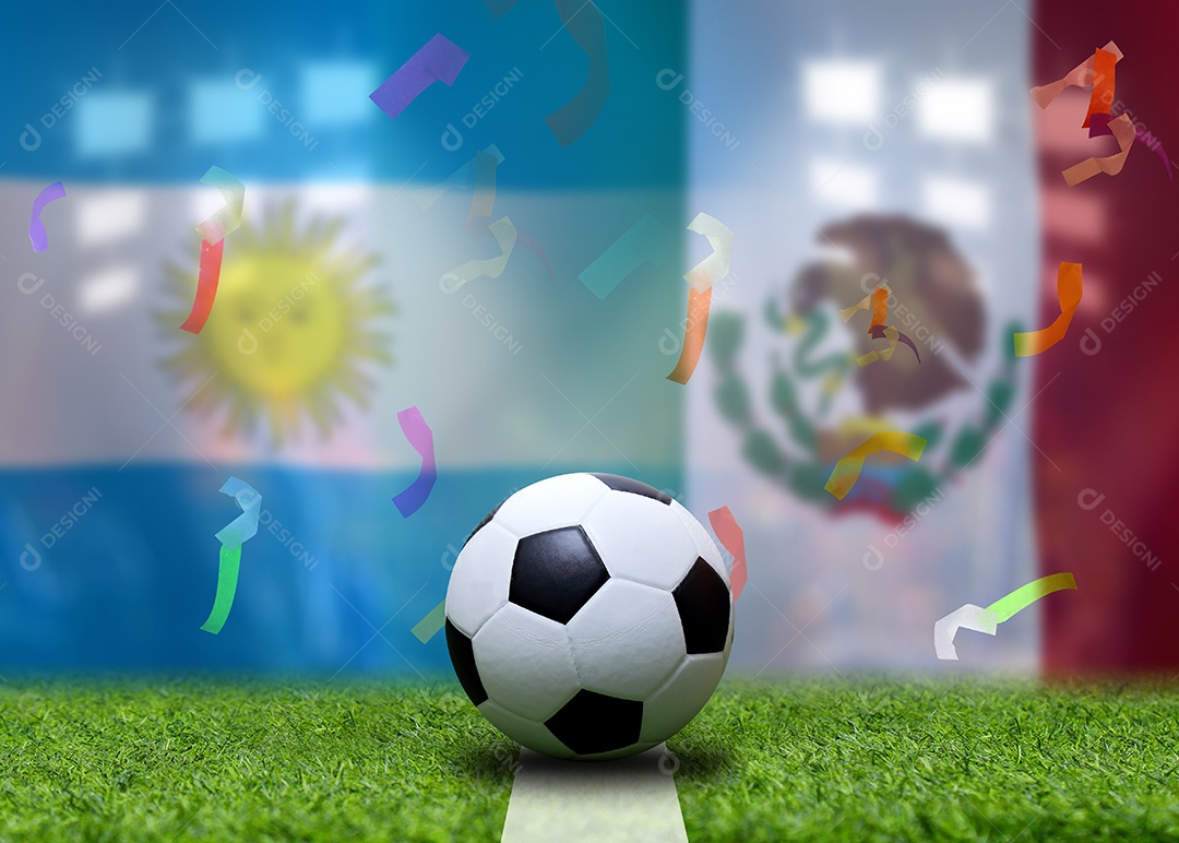 Competição da Copa de Futebol entre o nacional argentino e nacional do México.