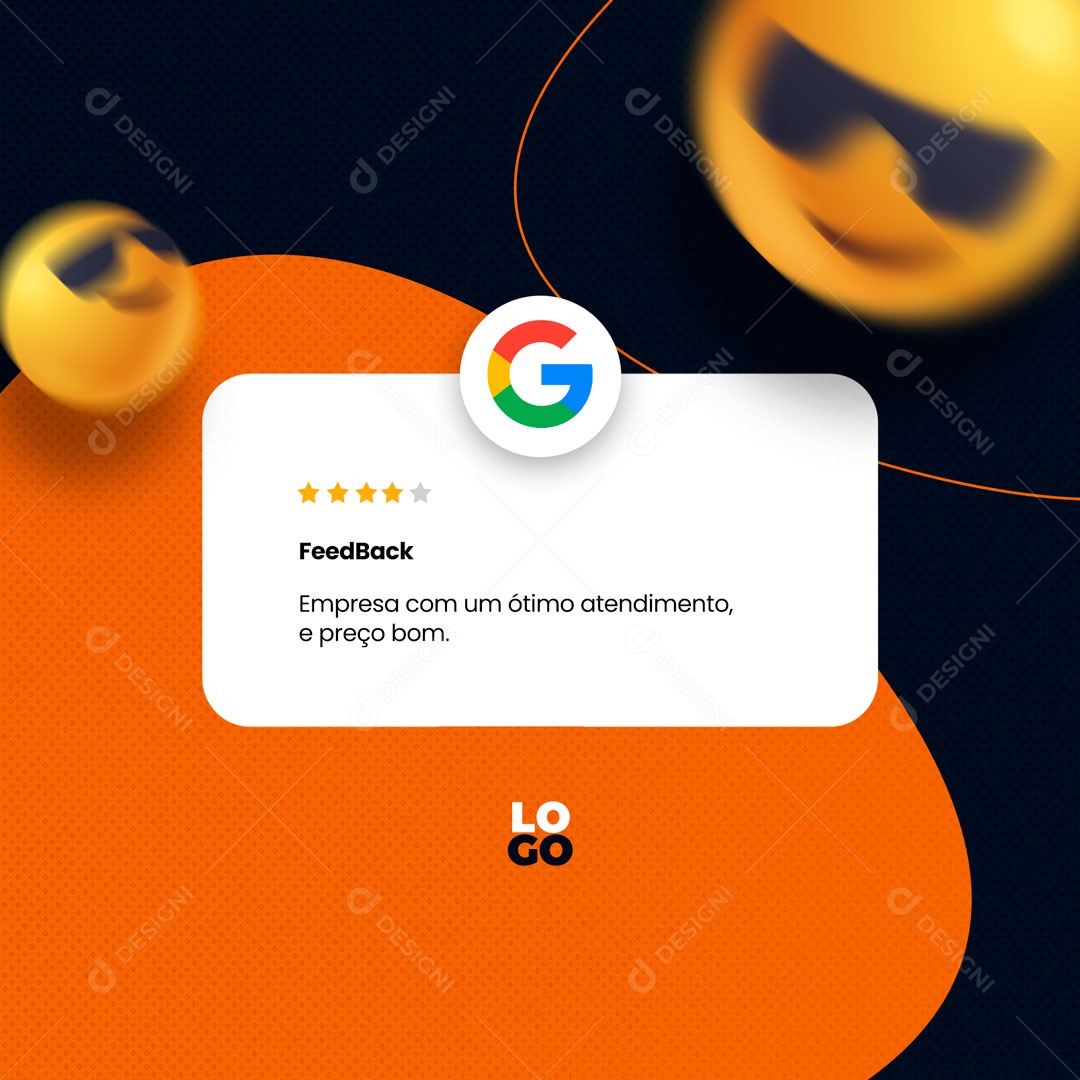 Feedback Empresa Com Um Ótimo Atendimento e Preço Bom Provedor de Internet Social Media PSD Editável