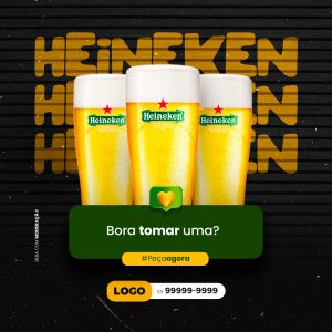 Vamo Uma Caipirinha Cervejaria Social Media PSD Editável