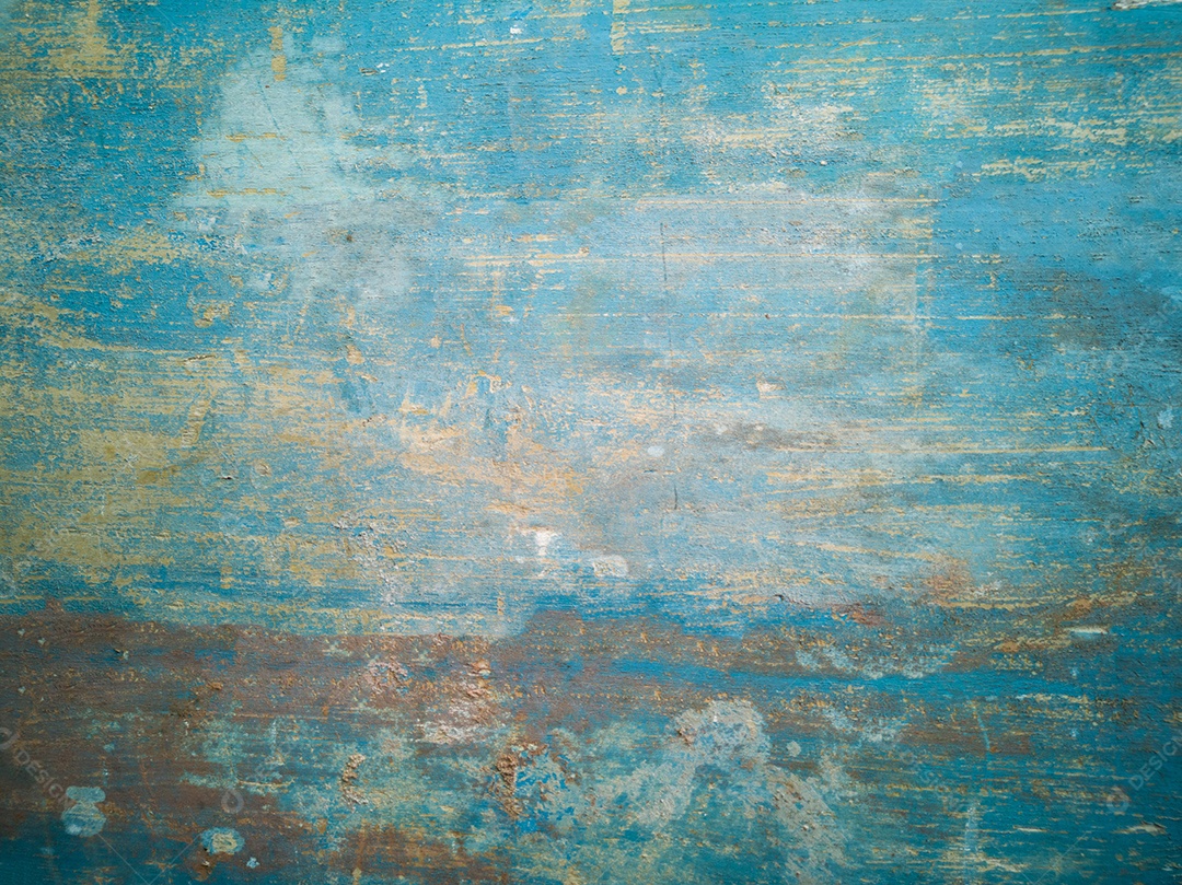 Fundo de textura de madeira envelhecido azul.