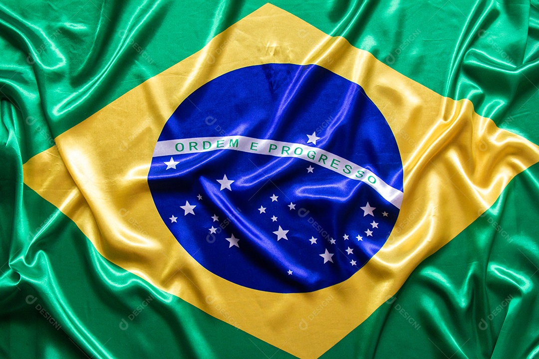 bandeira brasileira com textura