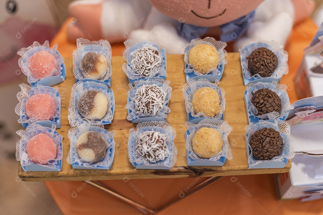 Mesa de festa de aniversario