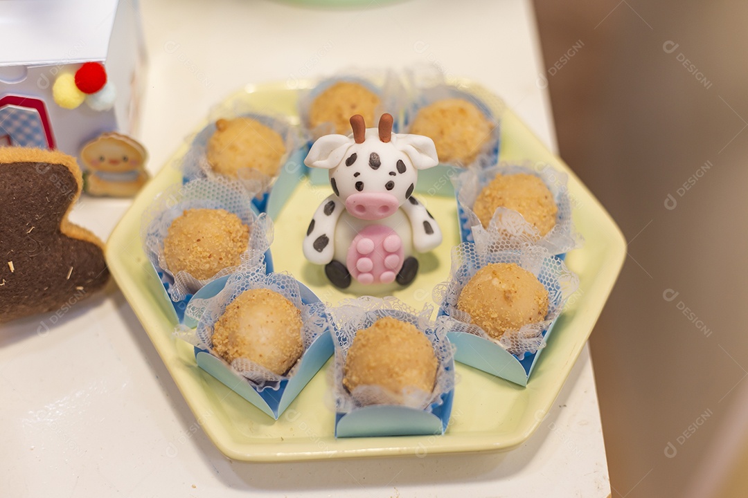 Mesa de festa de aniversario