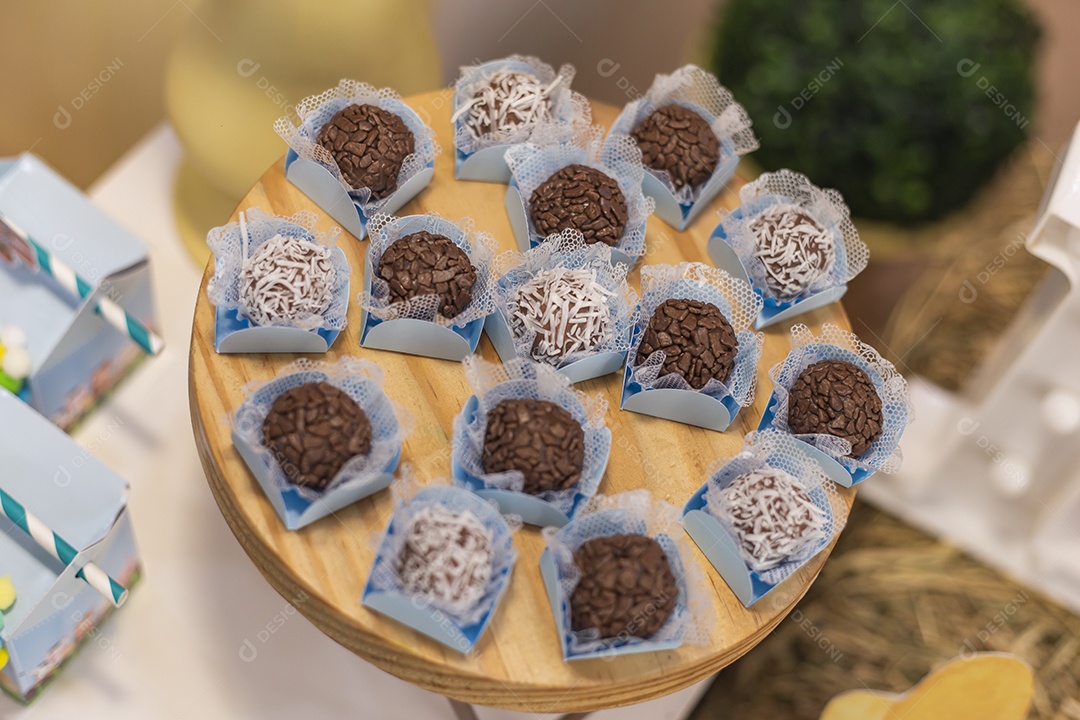 Mesa de festa de aniversario