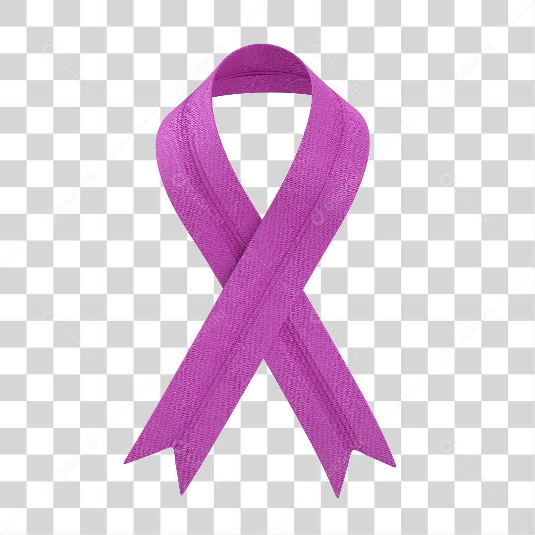 Elemento 3D Para Composição Laço Rosa PNG Transparente