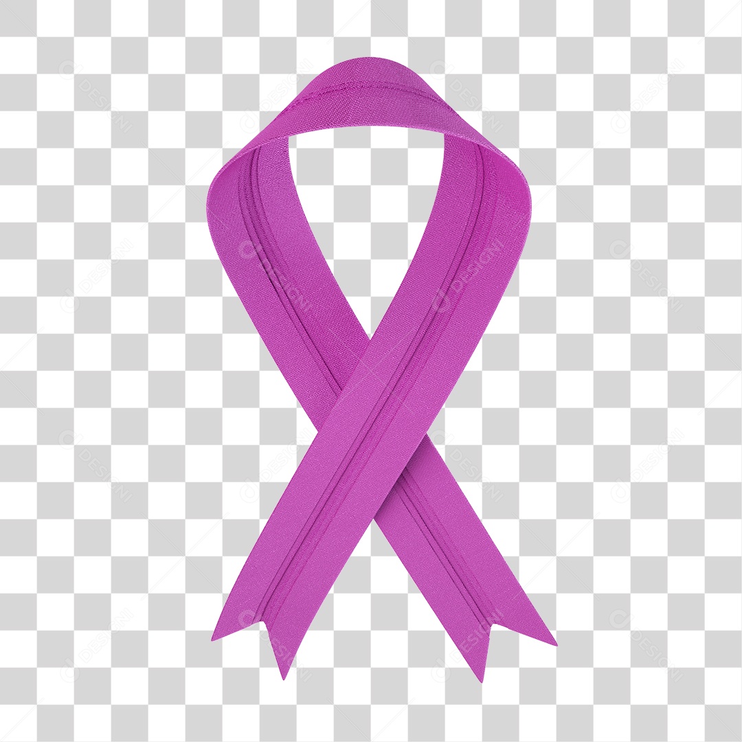 Elemento 3D Para Composição Laço Rosa PNG Transparente