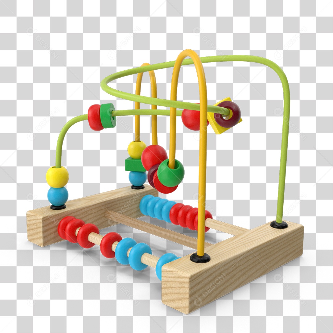 Elemento 3D Dia das Crianças Brinquedos PNG Transparente Sem Fundo