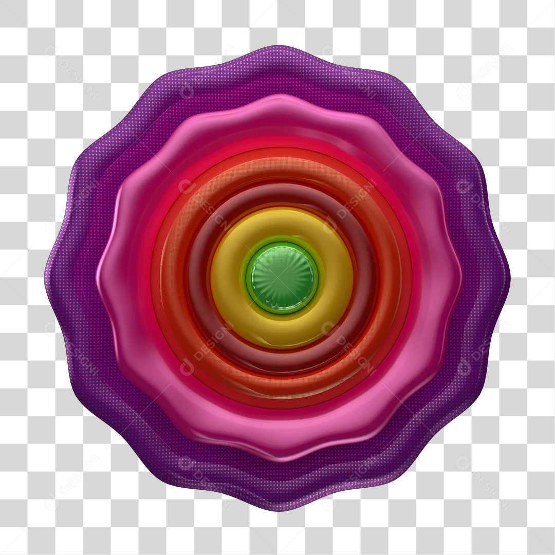 Elemento Infantil 3D Para Composição PNG Transparente Sem Fundo