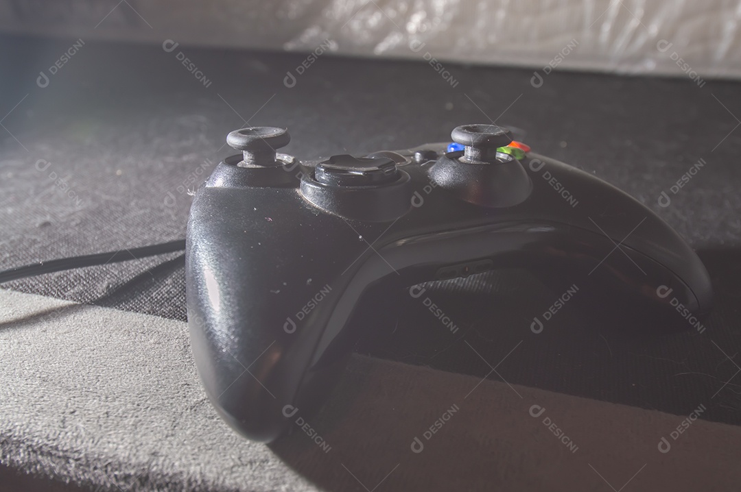 Controle de Xbox 360, console de jogos.