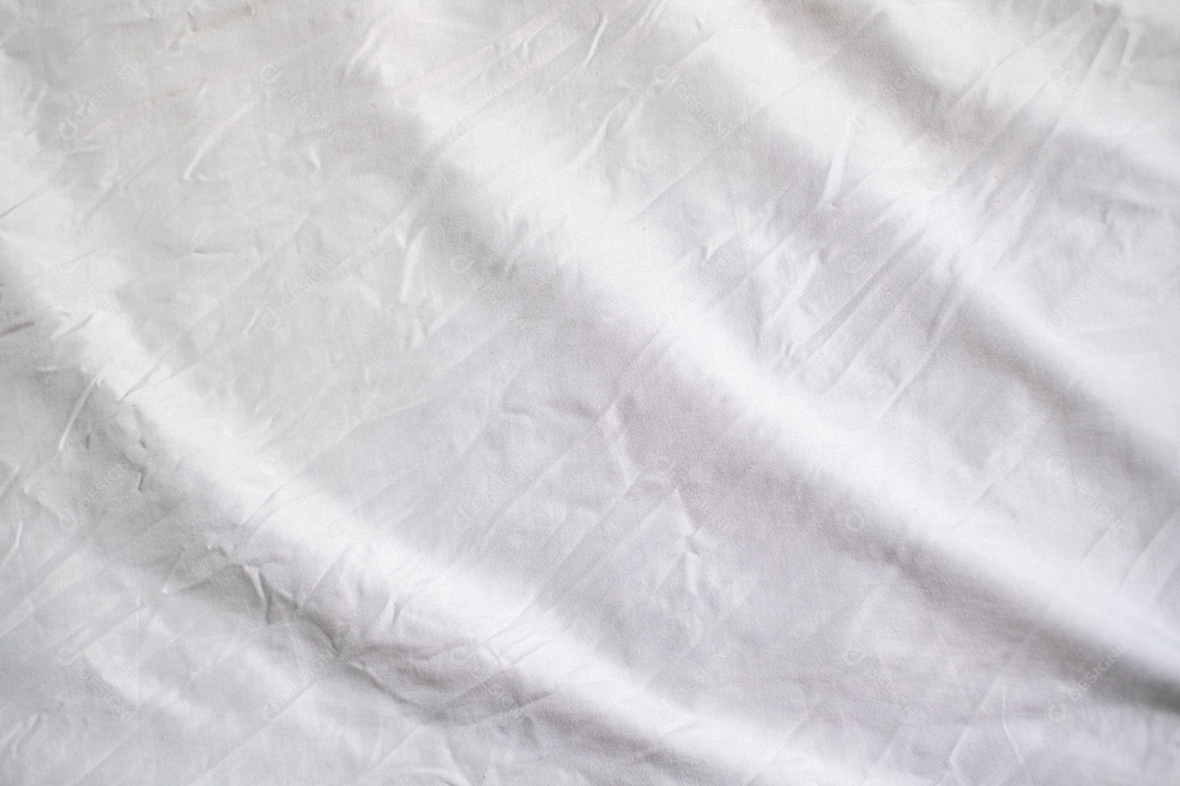Textura de gradiente de roupa de cama branca estilo de curva turva de resumo