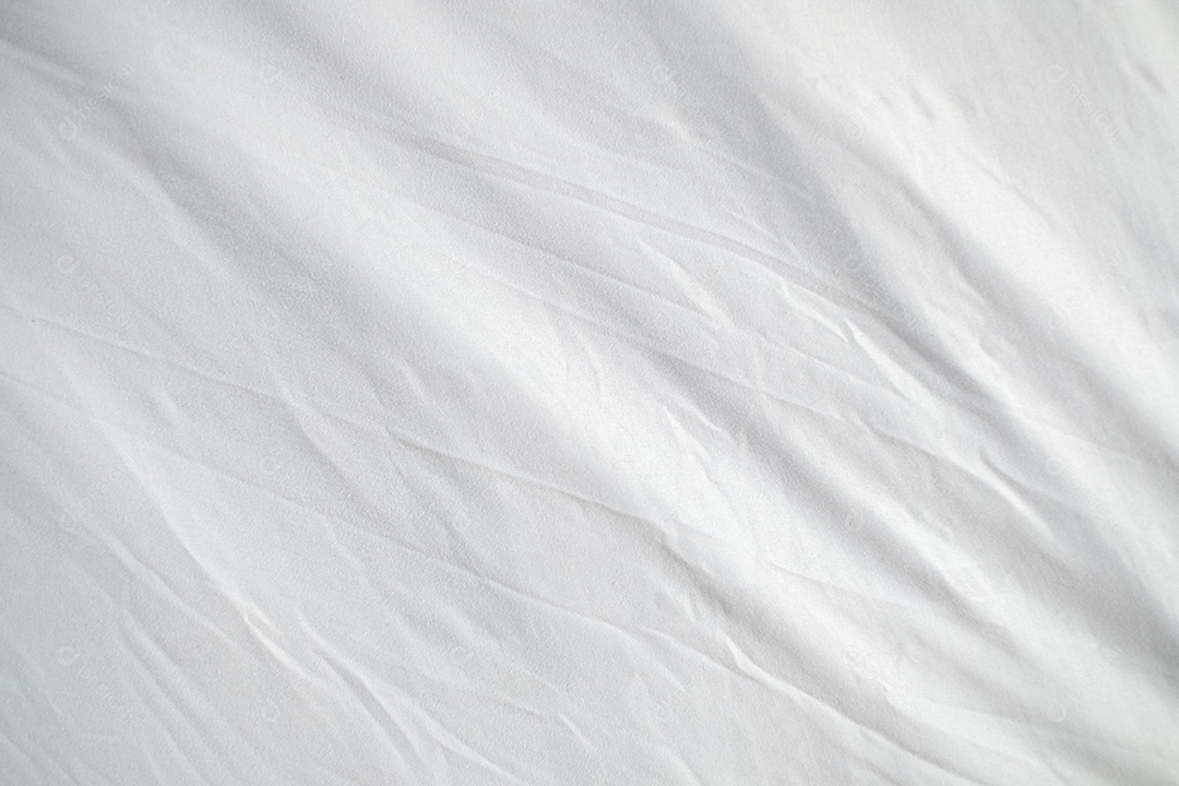 Textura de gradiente de roupa de cama branca estilo de curva turva de resumo