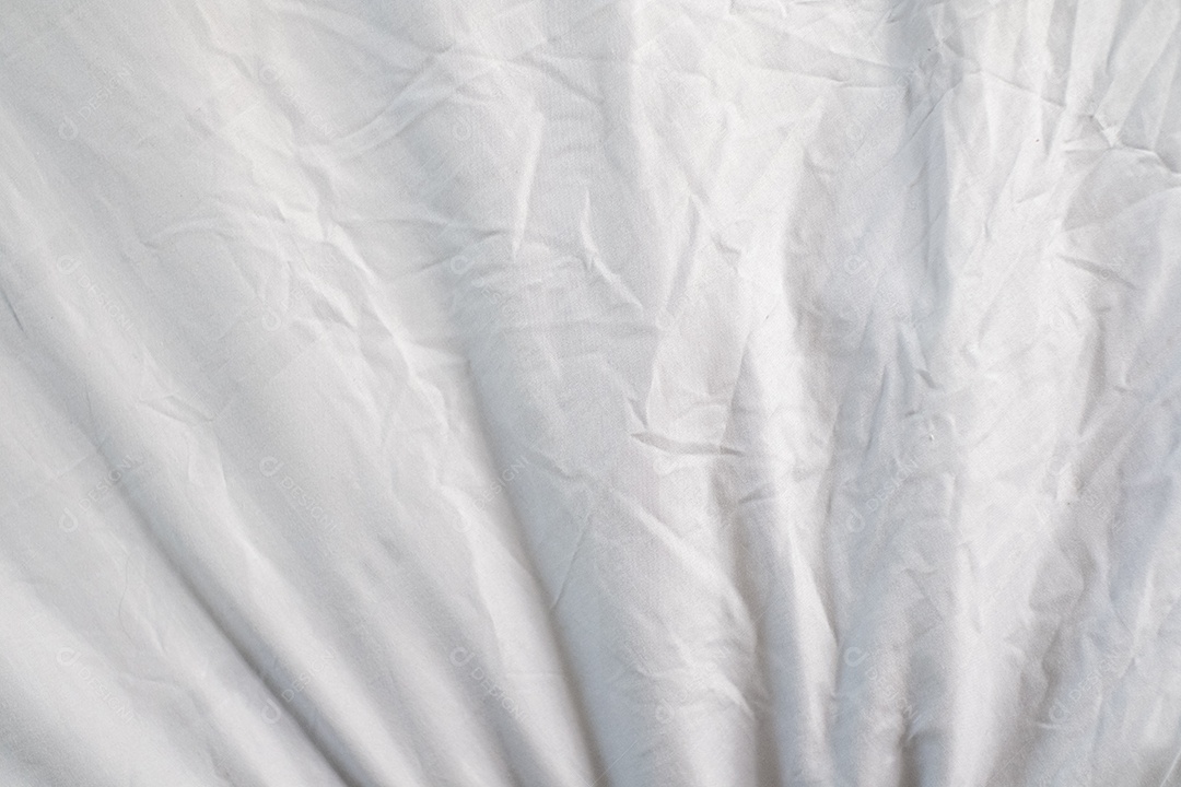 Textura de gradiente de roupa de cama branca estilo de curva turva de resumo