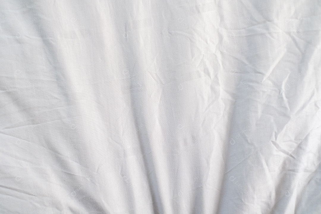 Textura de gradiente de roupa de cama branca estilo de curva turva de resumo