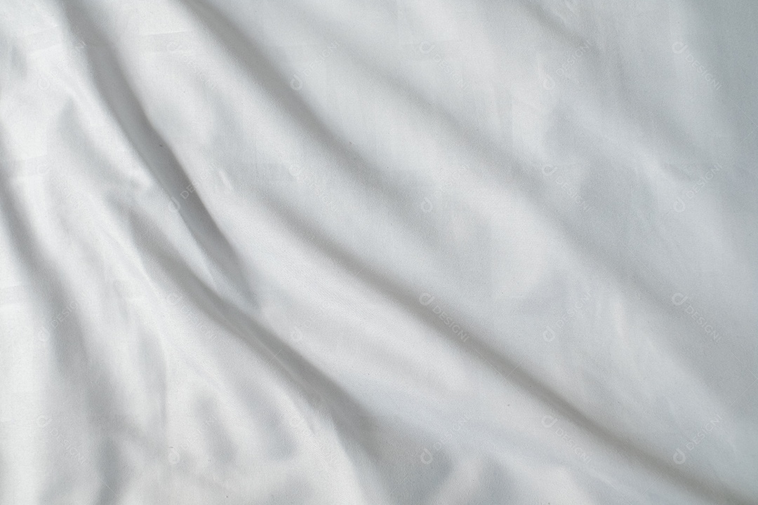 Textura de gradiente de roupa de cama branca estilo de curva turva de resumo