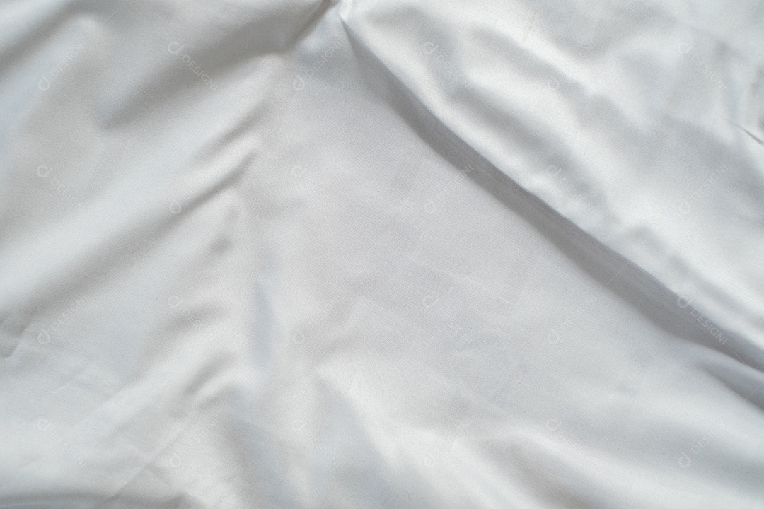 Textura de gradiente de roupa de cama branca estilo de curva turva de resumo