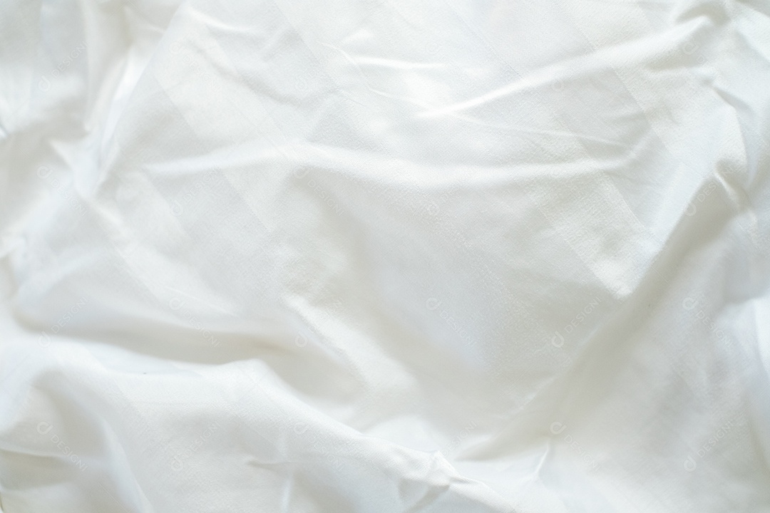 Textura de gradiente de roupa de cama branca estilo de curva turva de resumo
