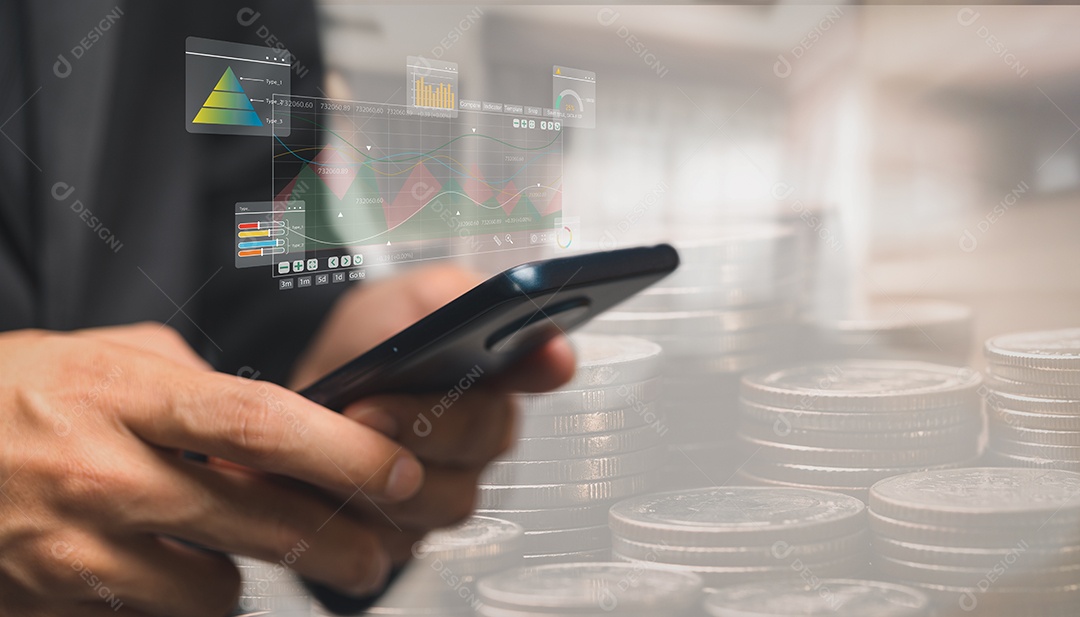 Câmbio, transferência de dinheiro, tecnologia financeira FinTech, relatório de economia