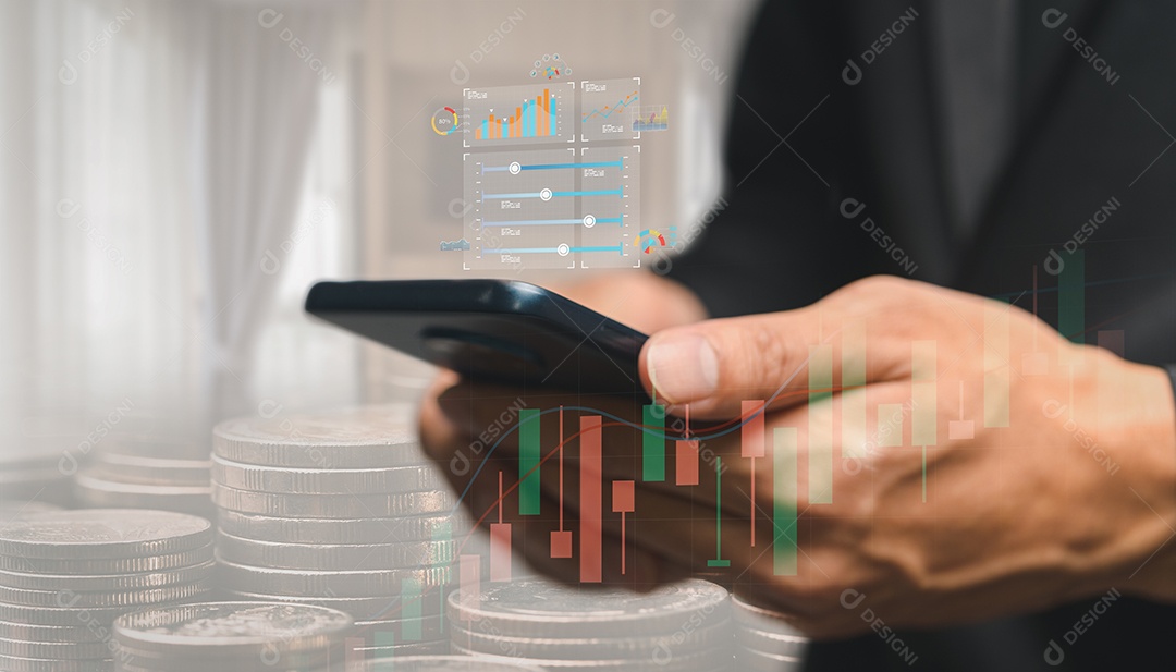Câmbio, transferência de dinheiro, tecnologia financeira FinTech, relatório de economia
