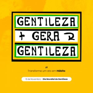 Gentileza Gera Gentileza Dia Mundial da Gentileza Social Media PSD Editável