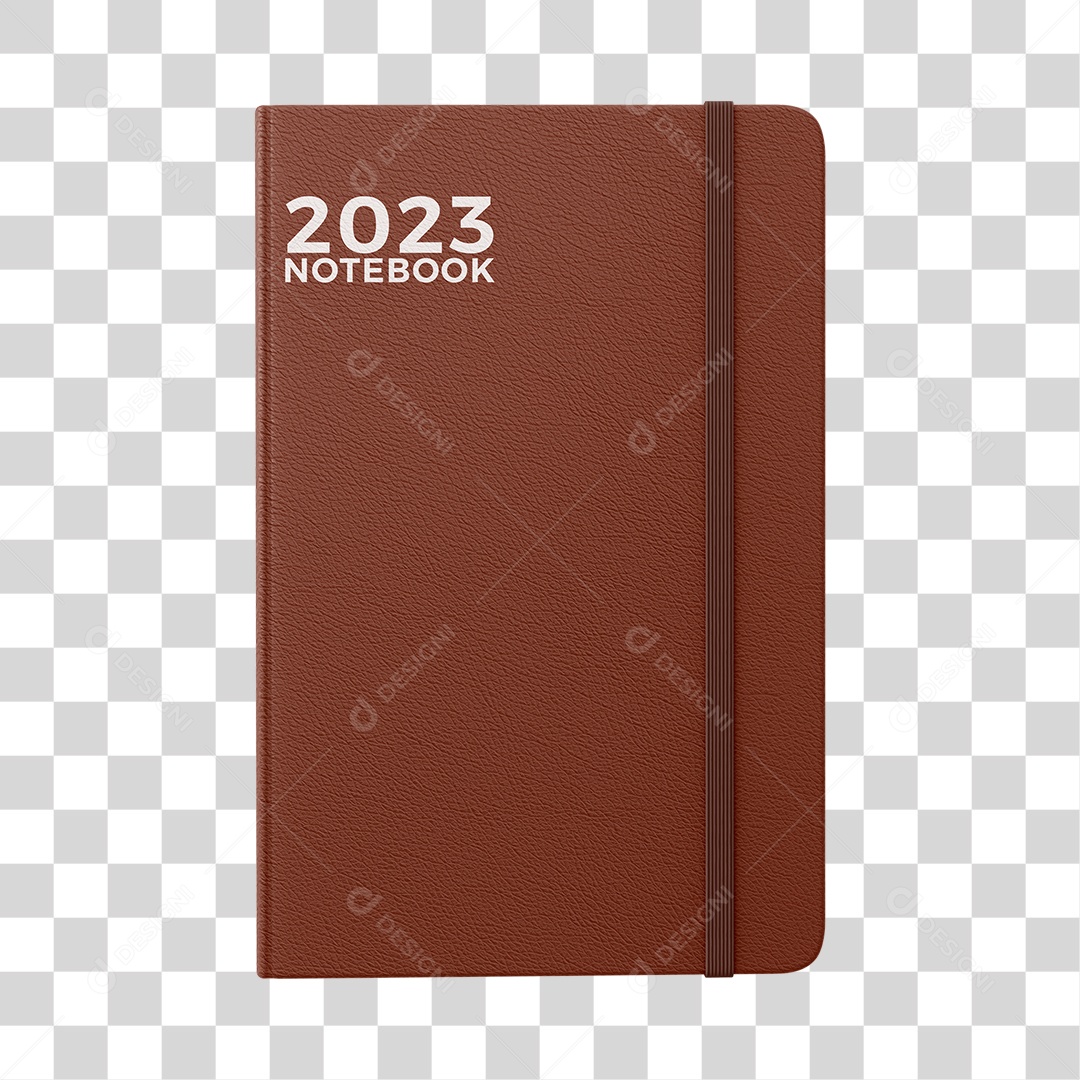 Agenda 2023 3D PNG Sem Fundo