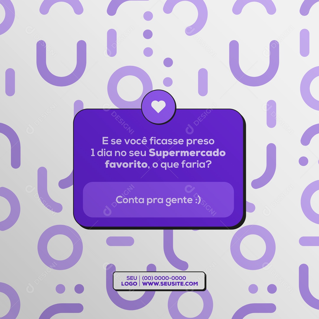 Social Media Cash Back Compras Descontos PSD Editável