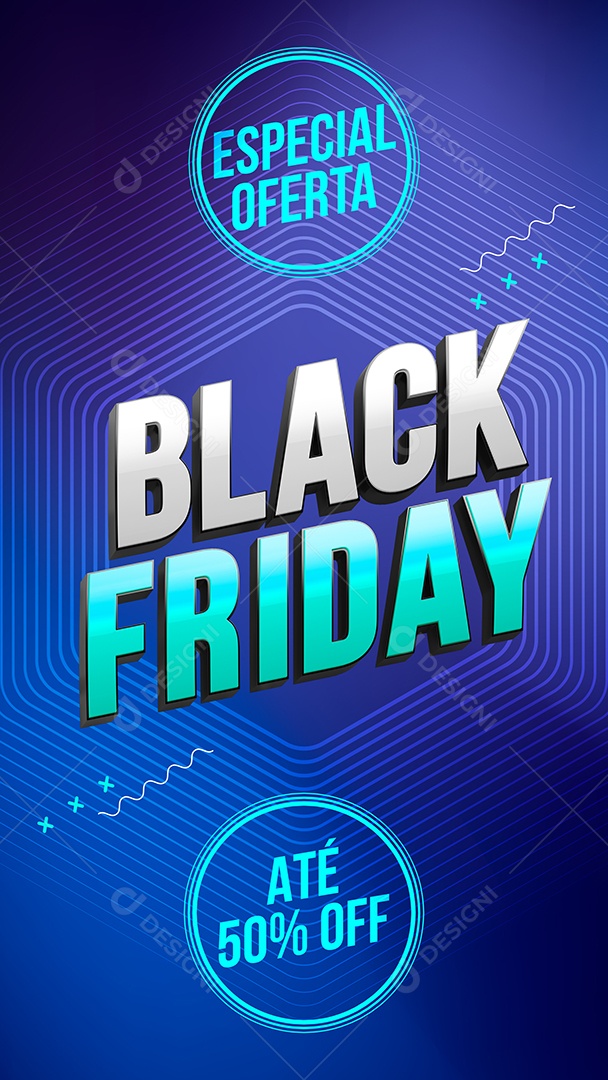 Story Black Friday Oferta Especial até 50% Desconto Lojas EPS