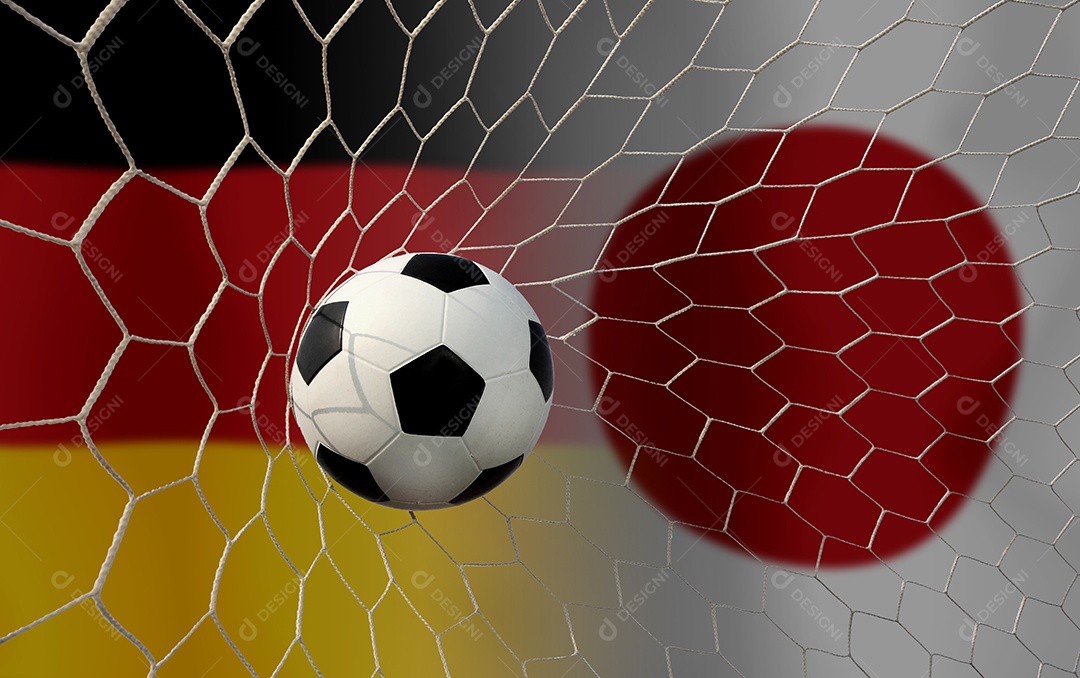 Competição da Copa de Futebol entre o nacional alemão e o Japão nacional.