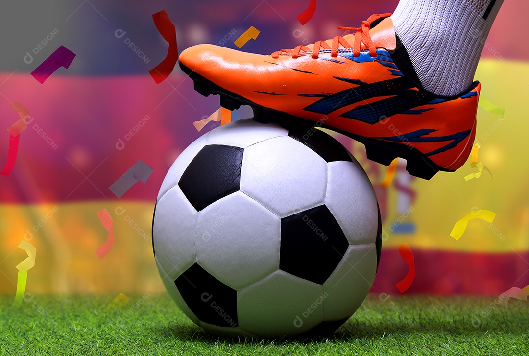 Competição da Copa de Futebol entre o alemão nacional