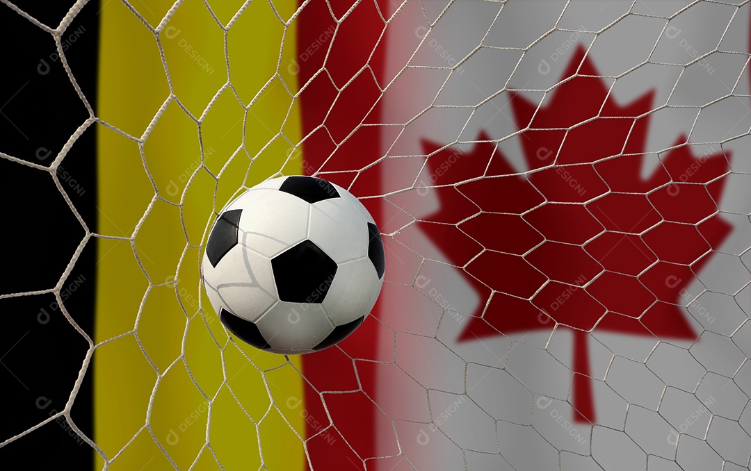 Competição da Copa de Futebol entre a Bélgica nacional e a nacional do Canadá.