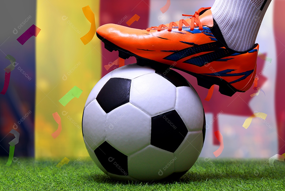 Competição da Copa de Futebol entre a Bélgica nacional e a nacional do Canadá.