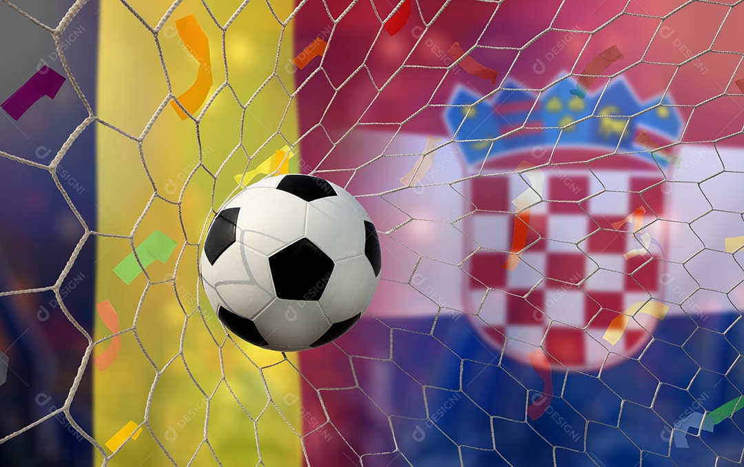 Competição da Copa de Futebol entre a Bélgica nacional e a Croácia nacional.