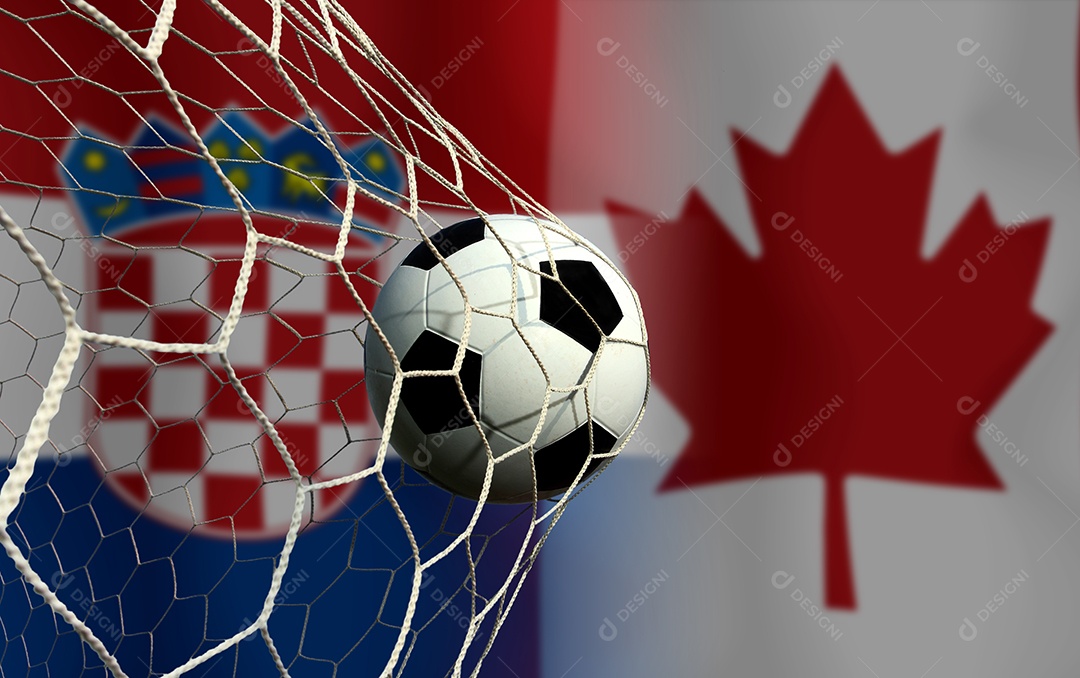 Competição da Copa de Futebol entre o Canadá nacional e a Croácia nacional.