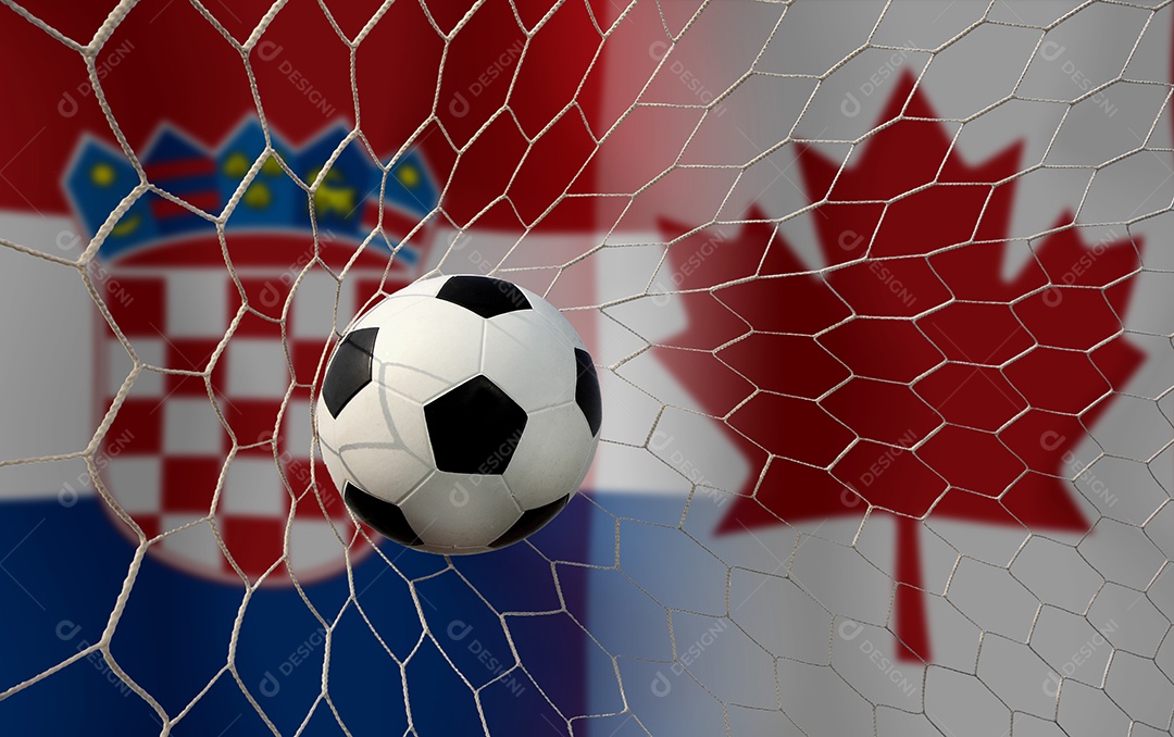 Competição da Copa de Futebol entre o Canadá nacional e a Croácia nacional.