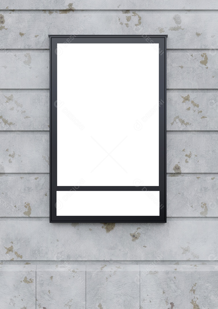 Parede de Maquete de Cartaz de Cinema Mockup PSD + PNG
