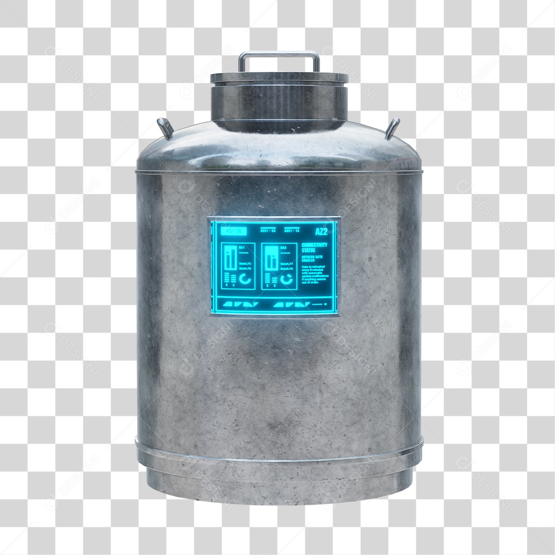 Objeto Tanque Criogênico PSD + PNG