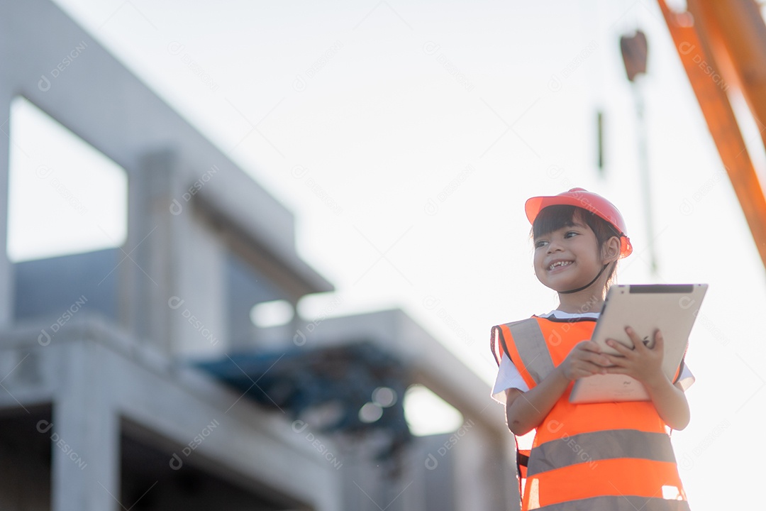 Asian girl future engineers.