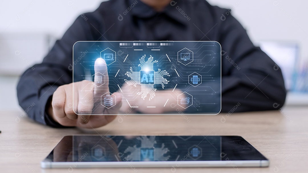 Estratégia de tecnologia de transformação digital, IoT, internet.