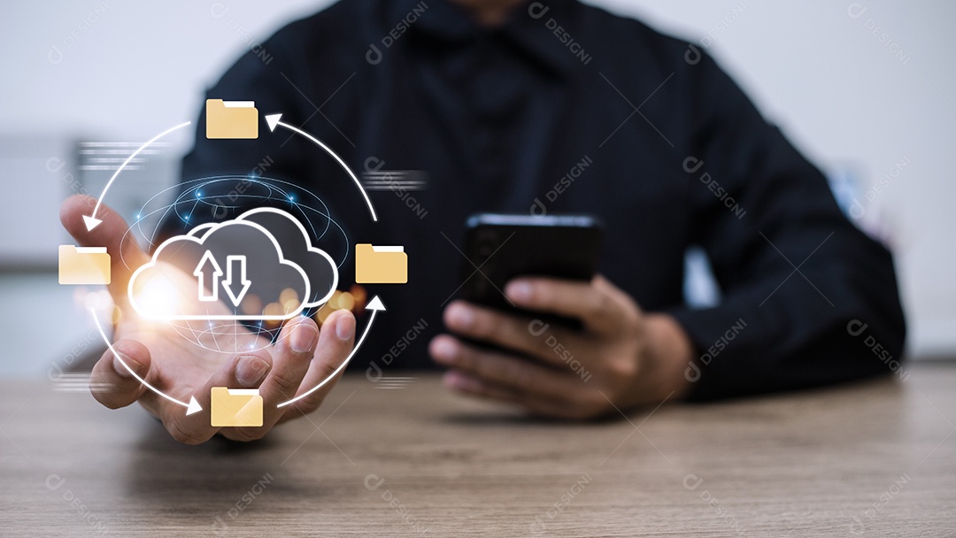 Computação em nuvem e tecnologias de armazenamento online.