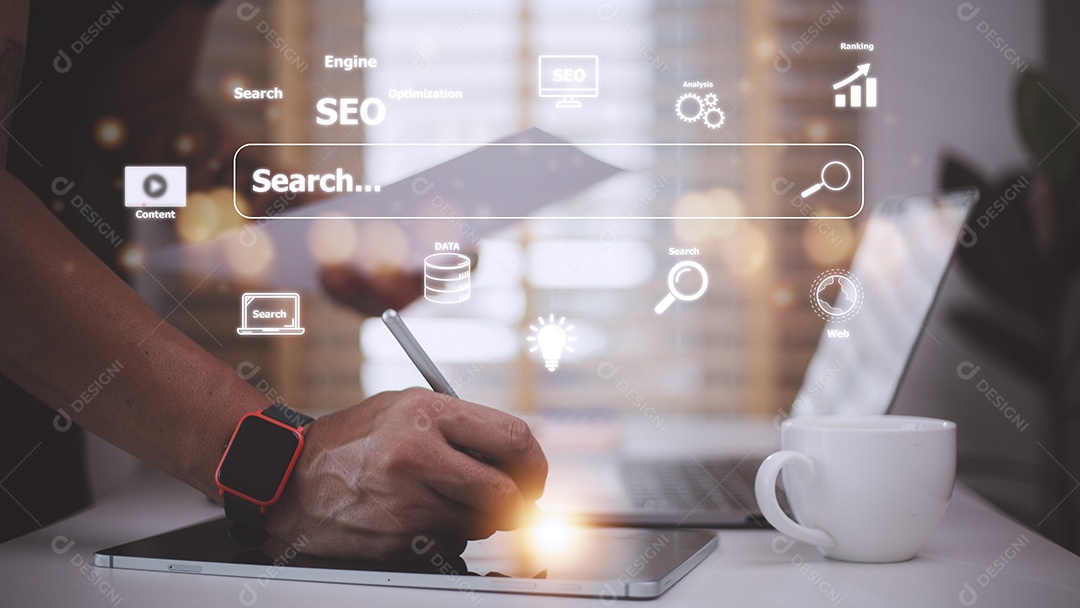 SEO. Motor de Otimização de Busca. Marketing digital online eIne.