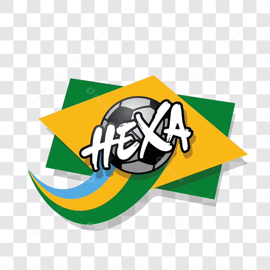 Lettering Hexa EPS + PNG