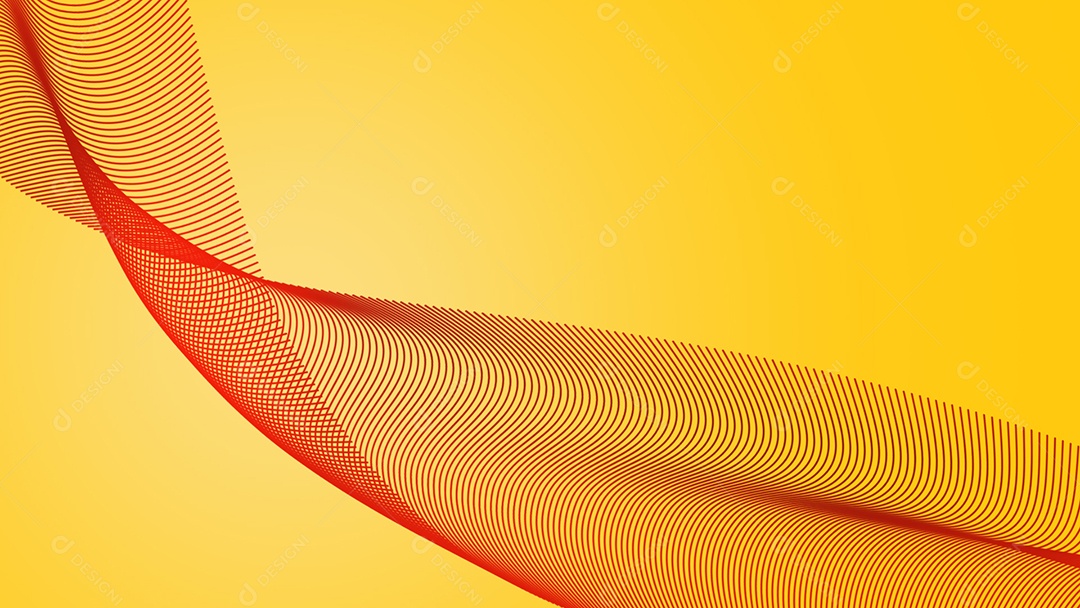 Background formas amarela e laranja Gradiente