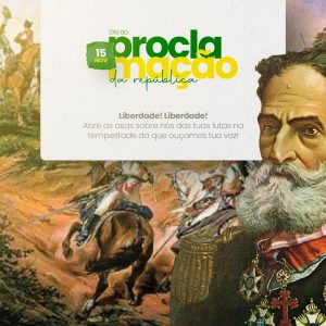 Dia da Proclamação da República 15 de Novembro Social Media PSD Editável