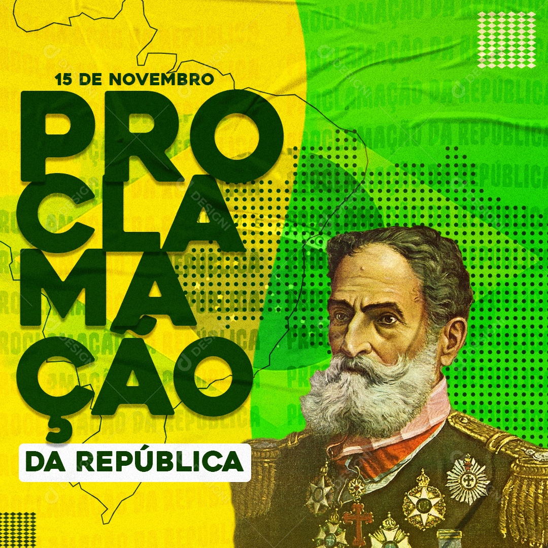 Social Media Dia Proclamação Da República 15 Novembro PSD Editável