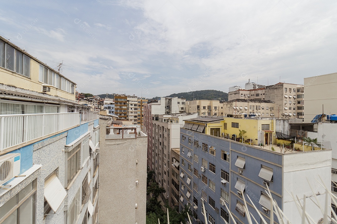 Prédios no bairro de Botafogo no Rio de Janeiro.