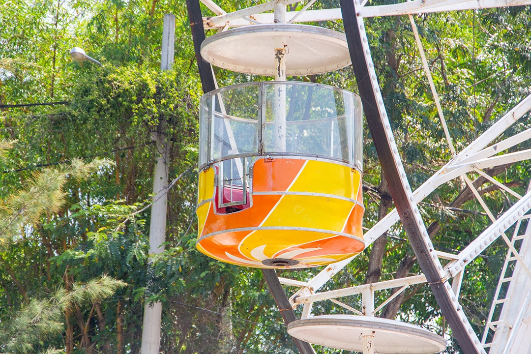 Roda-gigante no Rio de Janeiro.
