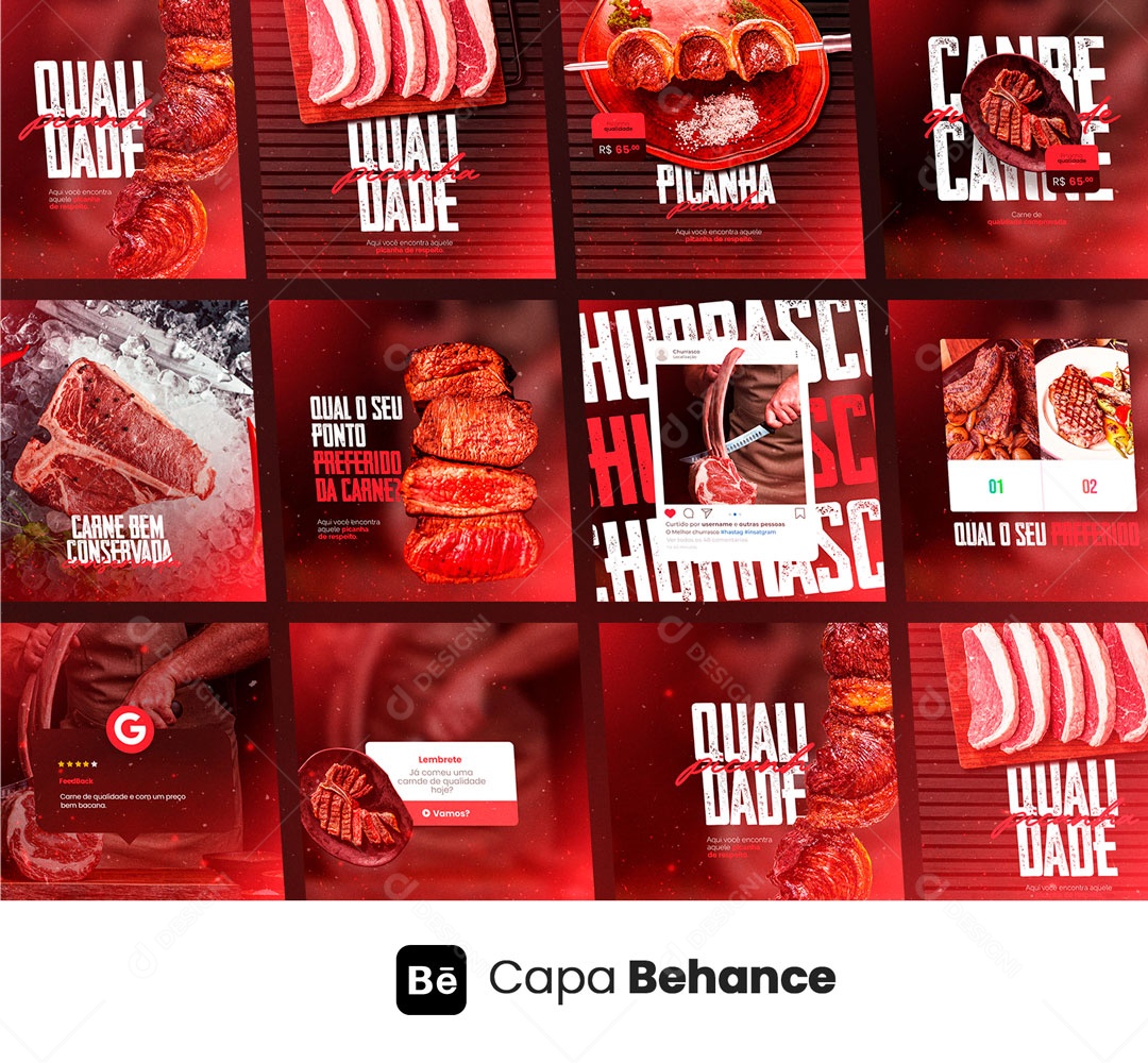 Capa Behance PSD Editável