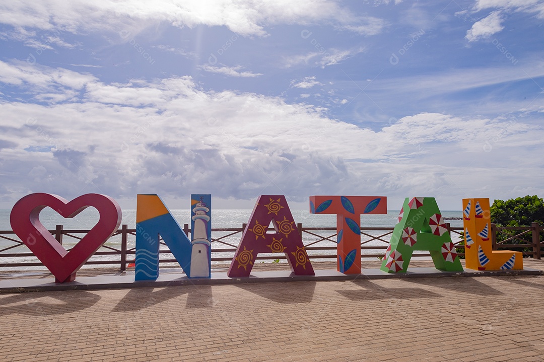 Letreiro de cidade natal