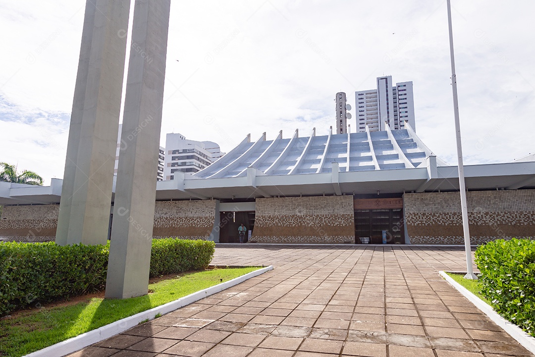 Facade of a National Theater building