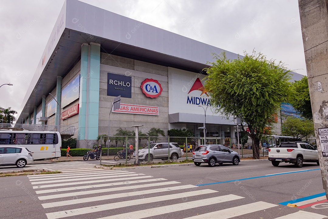 Shopping de fundo desfocado abstrato