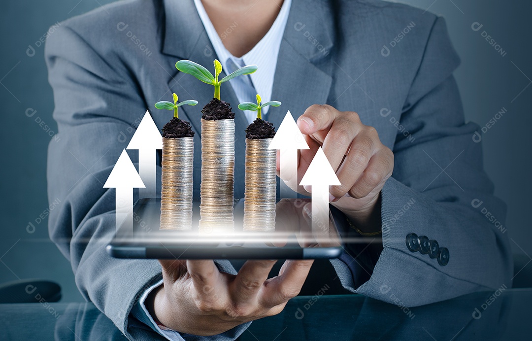 O crescimento das finanças empresariais a gradação do baixo para o alto